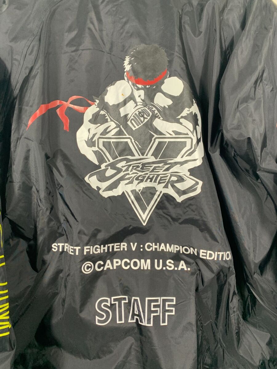 CAPCOM ストリートファイター ベロアジャケット 残りMサイズ以下セール】定価13200円を40%OFFセール[SALE