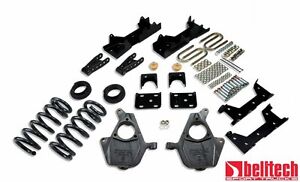Belltech 04-06 Silverado Crew Cab 5/7 Drop Lowering Kit 676 | eBay