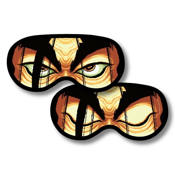 NEOGEO - EYE MASK - Samurai Shodown Haohmaru (10x20cm) SNK Official ref/358