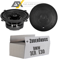 Lautsprecher Boxen ESX Koax Auto KFZ PKW Einbauset FüR BMW 3Er E30 FußRaum Vorne