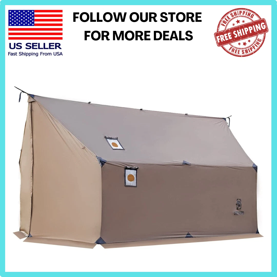 TEGIMEN Hammock Hot Tent with Stove Jack, Spacious Versatile Skirt, 3000Mm  | eBay