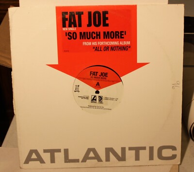 Fat Joe Rap Hip Hop  Record LP So much more single VG+ promo
