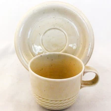 CORDA BEIGE by Thomas Cup & Saucer NEW NEVER USED made in Germany