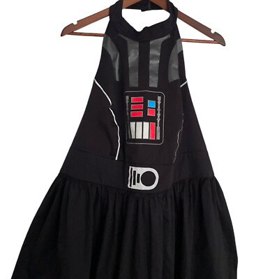 Disney Parks The Dress Shop Darth Vader Dress 2X Black Halter Star Wars |  eBay