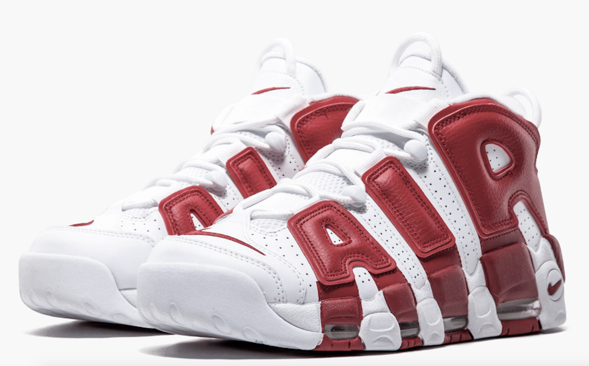 Nike Air More Uptempo ホワイト/レッド Size 14 - Nike Air More Uptempo White Red for sale online | eBay