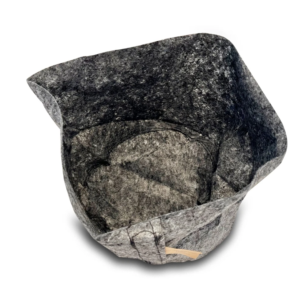 Корневой мешок 3 галлона мешочки для выращивания ткани упаковка 10 шт. для почвы и гидропоники горшки для выращивания - Изображение 2 из 4