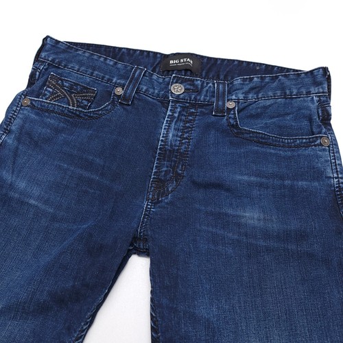 Big Star UNION Regular Straight Leg Denim Dark Blue Jeans 36x34 Men's Sz 36L - Picture 11 of 11