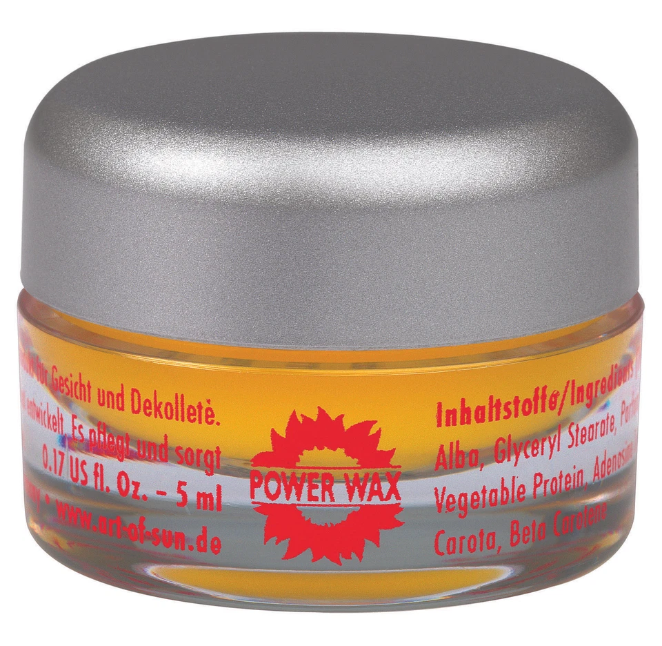 Art of Sun Power Wax 5 ml. - Speziell für Gesicht & Dekolleté - Solariumkosmetik