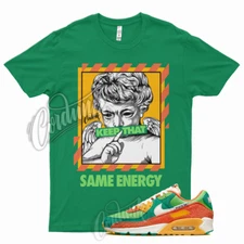 ENERGY T Shirt for  Air Max 90 Running Club Roma Mean Green Orange Pollen 1