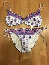 NWT Nanette Lepore Bikini Tops And Bottoms Separates Floral Boho Anthropologie