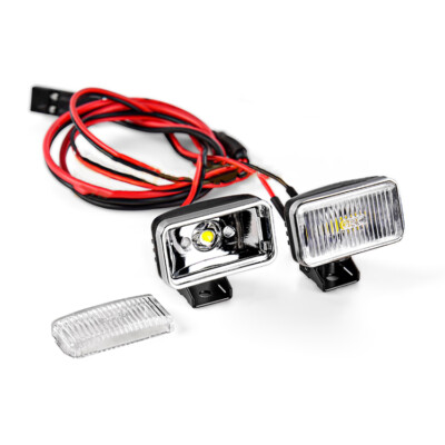 20MM Spotlight Retro Reflector Searchlight Headlight for 1:8 1:10 RC Car