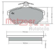 Kits de frein Seat INCA