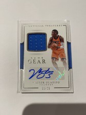 2016-17 Panini National Treasures Victor Oladipo Jersey Auto 11/25 Game Gear