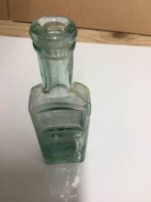 Antike Schmerzmittel Flasche Glas Davis Gemüse Schmerzmittel Medizinflasche K18