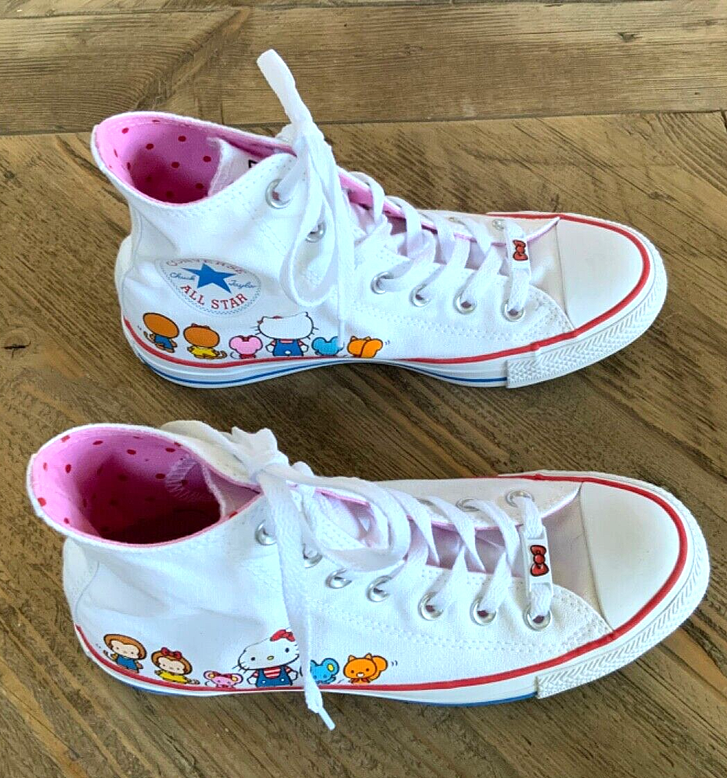 Size 7.5 - Hello Kitty x Converse Chuck Taylor All Star Canvas