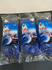 3 Mr Clean Wring Clean Cotton Replacement Mop Head Refill # 446999 SEALED