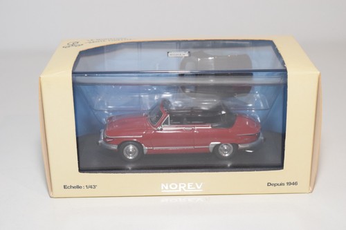 A62 1:43 NOREV 451713 PANHARD PL 17 CABRIOLET RED MIB - Picture 16 of 16