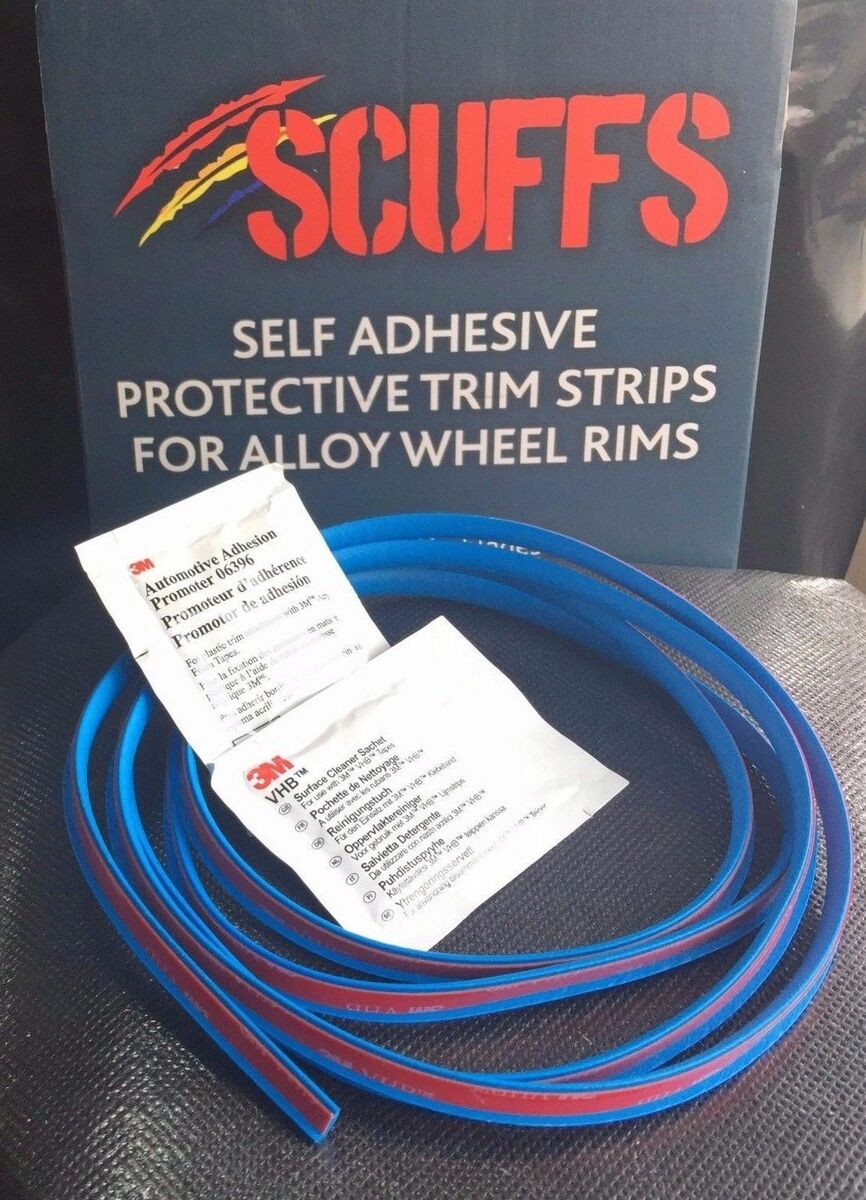 SCUFFS by Rimblades Alloy Wheel Protector Protection 1 STRIP or ADD MORE  5Strips