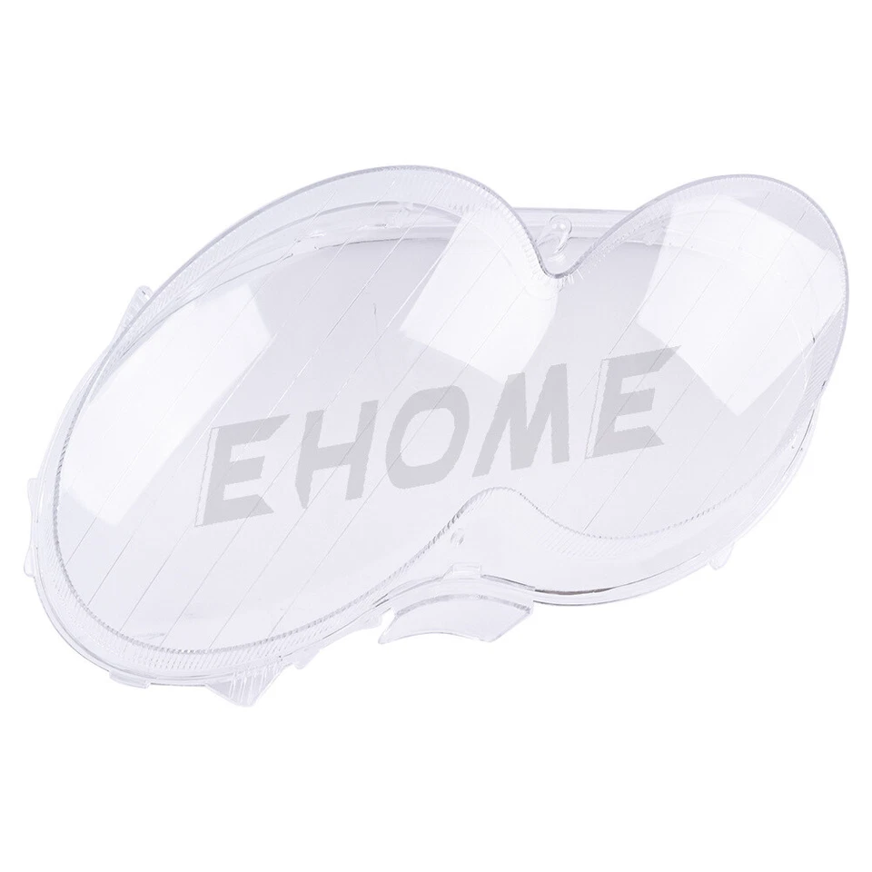 Cubierta de lente de faro izquierda+derecha para Mercedes Benz CLK C209 W209 2005-2009 Foto 3 de 4