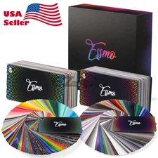 NEW ESSMO PET Swatches Super Gloss Metallic Deck Book Auto Wrap Vinyl Wrapping