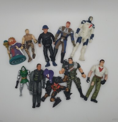10 Piece Vintage Action Figure Lot | eBay