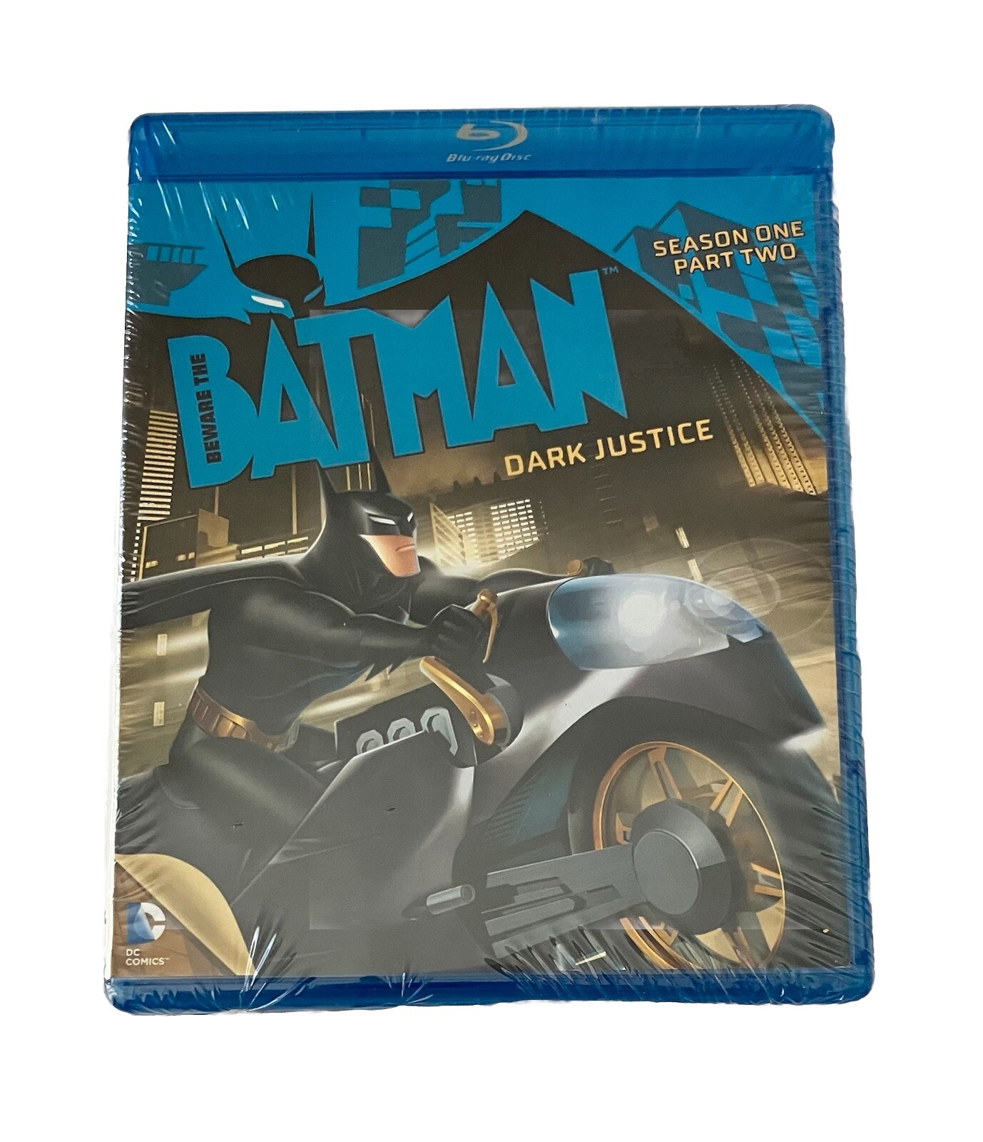 BATMAN: DARK JUSTICE - SEASON 1, PART 2 BLU-RAY -HIS CITY HIS RULES - New/Sealed