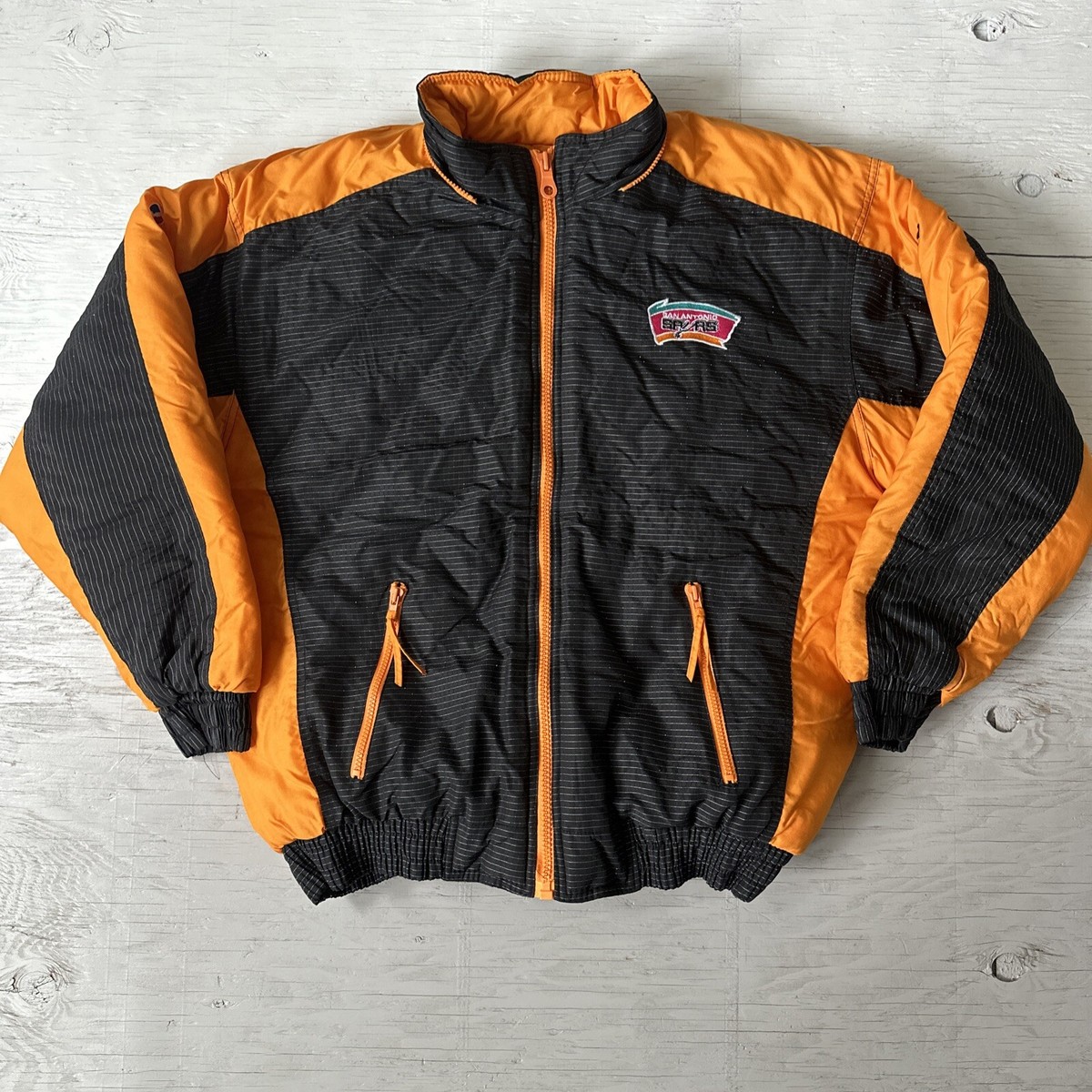 Vintage 90s NBA Logo Athletic San Antonio Spurs Full Zip Vintage 90s NBA Logo Athletic San Antonio Spurs Full Zip