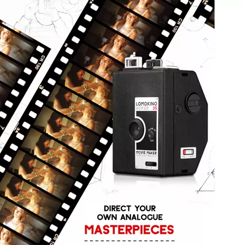 Lomography Lomokino Super 35 Movie Maker Camera Analog Masterpieces - Picture 5 of 5