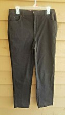 Gloria Vanderbilt Women's Jeans size 12 Dark black cotton spandex