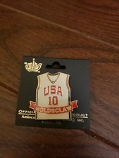 2000 Olympic Women's Basketball CHAMIQUE HOLDSCLAW 10 JERSEY PIN NEW FREE SHIP