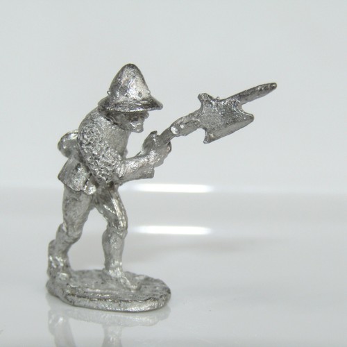 Miniaturas de Ciudadela Pre-Slotta Vintage Metal Caballeros Medievales Arqueros Warhammer - Imagen 130 de 132