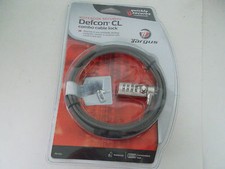 Targus Notebook Monitor PC Security Defcon CL Combo 6.5 ft Cable Lock PA410U NEW
