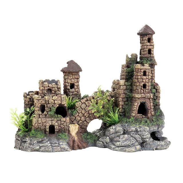 Et9020 7 5 Aladdin Castle Aquarium Ornament For Sale Online Ebay