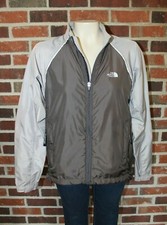 The North Face Women's Lightweight Running Cycling Windbreaker Jacket Sz M Grey