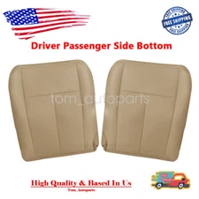 Driver Passenger PERF Leather Seat Cover Tan For 07-14 Ford Expedition Limited
