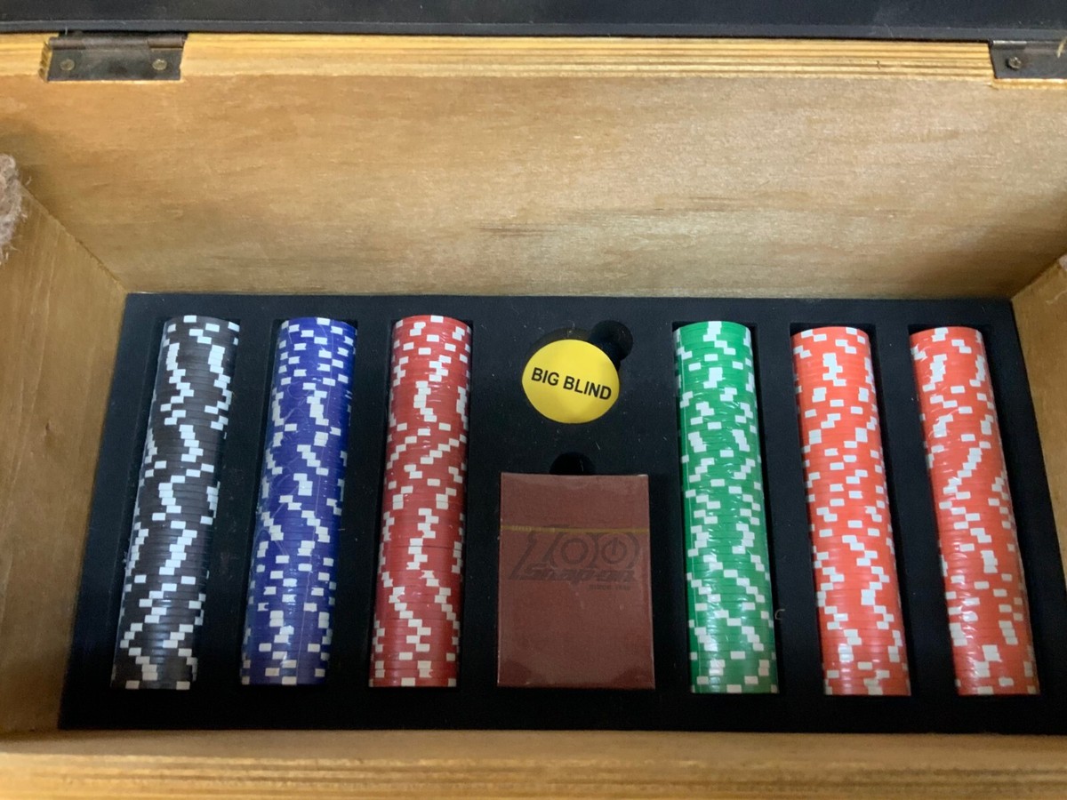 スナップオン ポーカー セット Snap-On Tools 100th Anniversary Poker Set Wooden Crate | eBay