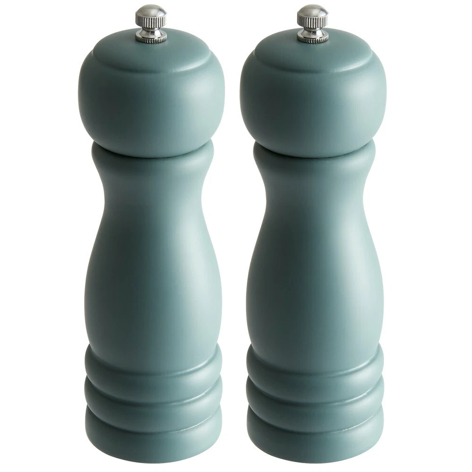 Choice 6" Wooden Salt / Pepper Mill - 2/Set (select color below) Foto 4 de 4