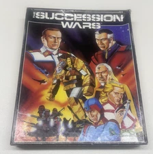 FASA Corporation Vintage 1987 Battletech Succession Wars Game Complete with Box
