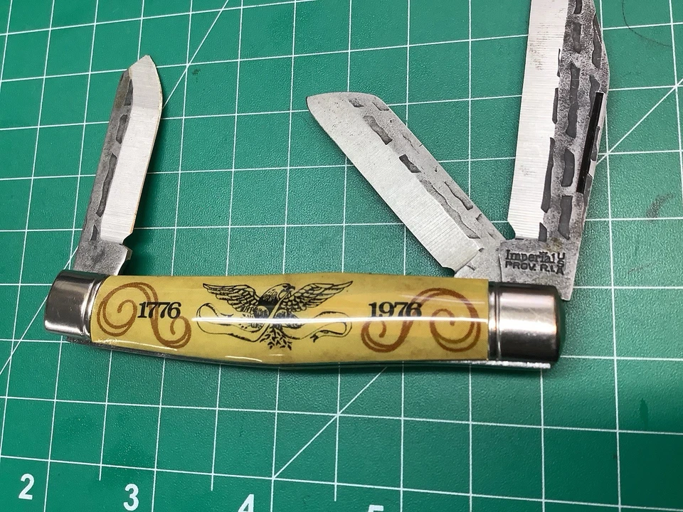 Cuchillo BICENTENARIO IMPERIAL EE. UU. 1776-1976 DE COLECCIÓN Foto 4 de 4