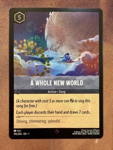 A Whole New World Lorcana | eBay