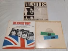 Lot 3 Beatles Vinyl LP Hollywood Bowl concert + Story documentary + Shea fans