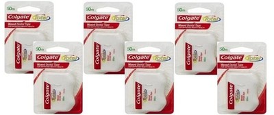 Colgate Total Dental Floss 50m (Pack of 6) Free Shipping Dental Products r329