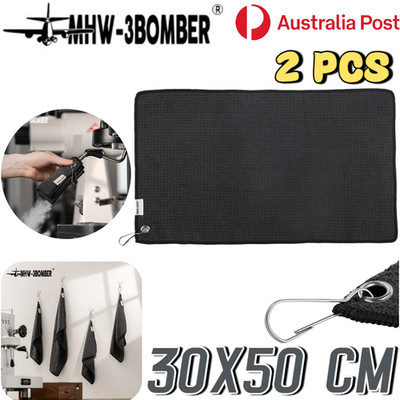 MHW-3BOMBER Coffee Towel Barista Absorbent Rag Bar Espresso Machine Cleaning AU