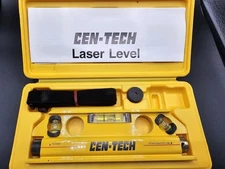 CEN-TECH Laser Level - 3 Vial in Case # 46735 2002 Made in Taiwan