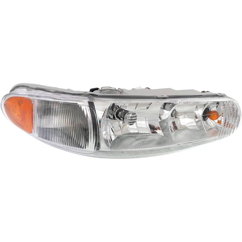 Headlight and Bumper Cover Kit For 1997-2004 Buick Regal Pair With Corner Lights - Image 2 of 4
