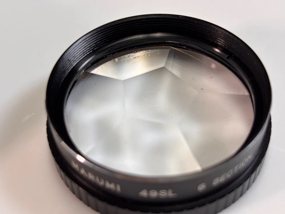 Marumi SL 6X-Cross Filter; fits 49mm thread; with protective case; Excellent - Image 4 of 4