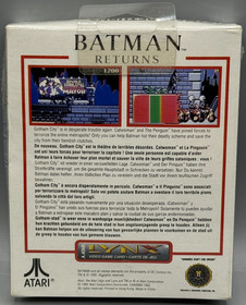 Batman Returns Atari Lynx Sealed New W/ Hangtab Authentic