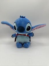 Disney Pixar Halloween Lilo  Stitch Vampire Stitch Plush 6 Inch