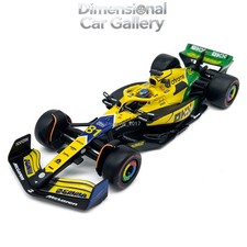 1:43 F1 McLaren MCL38 Model Car Diecast 2024 Monaco Grand Prix Oscar Piastri 81