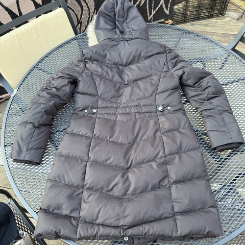 Lauren Ralph Lauren Gr. M Damen Puffer Daunen Kapuze Jacke Parka Mantel Schwarz - Bild 5 von 7